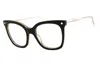 Polaroid Core Ladies Black Rectangular Eyeglass Frames Pldd507 In Black
