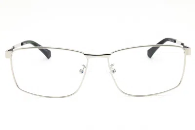 Polaroid Core Pld D534/g Eyeglasses In Palladium/clear Demo Lens