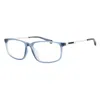 Polaroid Core Men's Blue Rectangular Eyeglass Frames Pldd535g In Multi