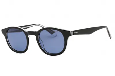 Polaroid Core Pld2103sx Polarized Round Sunglasses In Black
