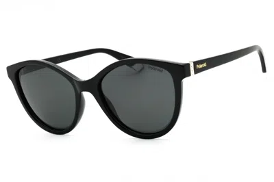 Polaroid Core Pld4133sx Cat-eye Polarised Sunglasses In Black