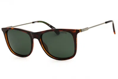 Polaroid Core Pld4145sx Polarized Rectangular Sunglasses In Brown