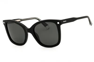Polaroid Core Pld4151sx Polarized Cat-eye Sunglasses In Black