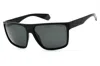 Polaroid Core Pld6076s Polarized Rectangular Sunglasses In Black