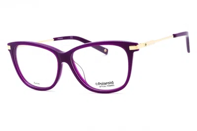Polaroid Core Pldd353 Eyeglasses In Violet