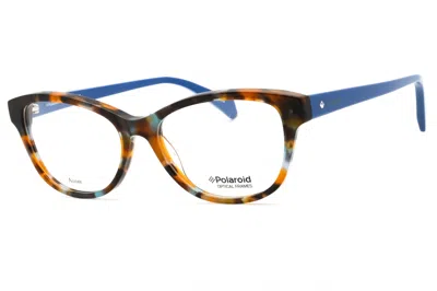 Polaroid Core Pldd370 Tortoiseshell Cat-eye Eyeglasses In Brown