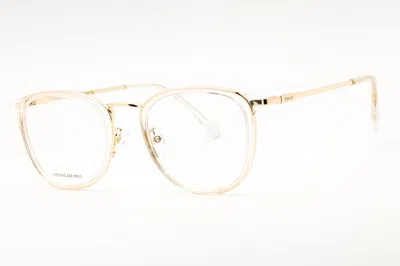 Polaroid Core Pldd439g Round Metal Eyeglasses In Gold