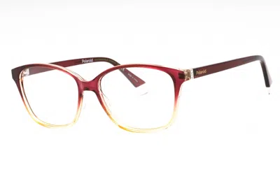 Polaroid Core Pldd466 Gradient Rectangular Eyeglasses In Violet