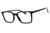 Polaroid Core Pldd499 Rectangular Plastic Frame Eyeglasses In Black