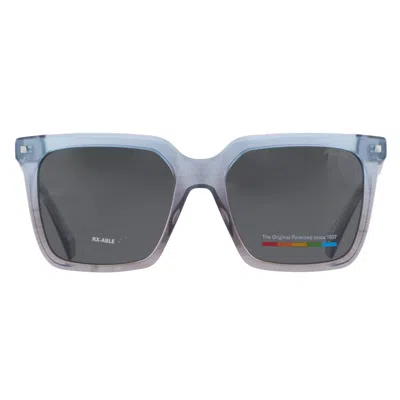Polaroid Core Polarized Grey Rectangular Ladies Sunglasses Pld 4115/s/x 0ws6/m9 54 In ["grey"]