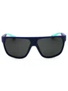 Polaroid Core Rectangular Men's Sunglasses In Blue