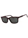 Polaroid Core Rectangular Men's Sunglasses In Purple