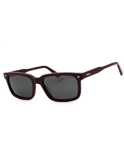 Polaroid Core Rectangular Men's Sunglasses In Purple
