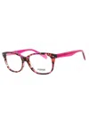 Polaroid Core Rectangular Mini Eyeglasses For Women In Brown