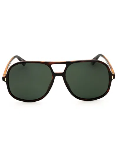 Polaroid Core Rectangular Sunglasses For Men - Pld 6217/s Style In Green
