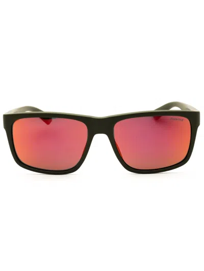 Polaroid Core Sleek Rectangular Sunglasses For Men
