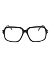 Polaroid Core Stylish Rectangular Eyeglasses - Unisex Design In Black