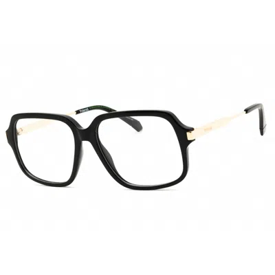 Polaroid Core Unisex Black Rectangular Eyeglass Frames Pldd529