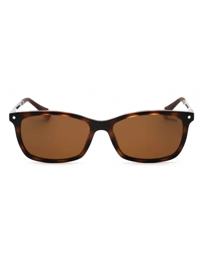 Polaroid Core Women's Rectangular Mini Sunglasses