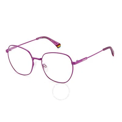 Polaroid Demo Butterfly Ladies Eyeglasses Pld D450 0b3v 54 In Purple