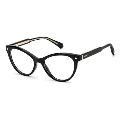 Polaroid Demo Cat Eye Ladies Eyeglasses Pld D446 0807 52 In Black