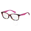 Polaroid Demo Oval Ladies Eyeglasses Pld D321 0c4b 51