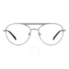 Polaroid Demo Pilot Unisex Eyeglasses Pld D513 0kj1 55