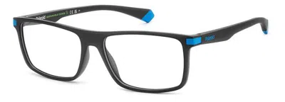 Polaroid Demo Rectangular Men's Eyeglasses Pld D515 00vk 55 In Multi