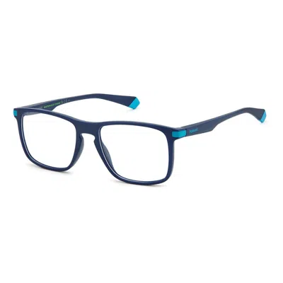 Polaroid Eco Polyamide Men's Frames In Blue
