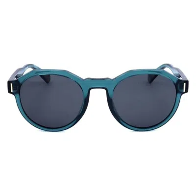 Polaroid Grey Oval Unisex Sunglasses Pld 6207/s Zi9/m9 52