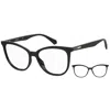 Polaroid Black Polyamide Inj Frames