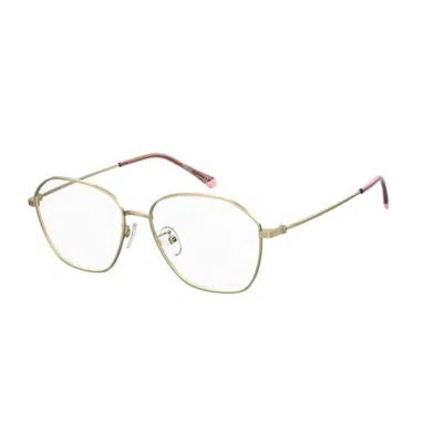 Polaroid Ladies' Spectacle Frame  Pld-d425-g-eyr  56 Mm Gbby2 In Gold