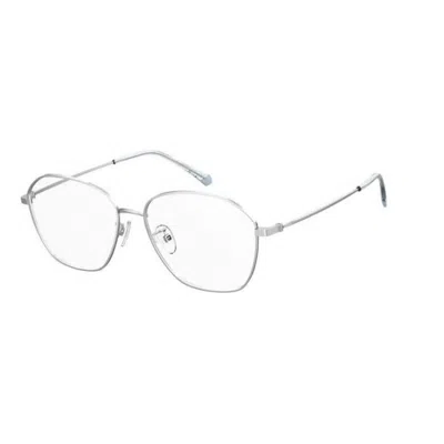 Polaroid Ladies' Spectacle Frame  Pld-d425-g-kuf  56 Mm Gbby2 In White