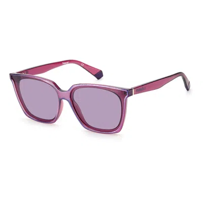 Polaroid Ladies' Sunglasses  Pld-6160-s-s1v-kl  62 Mm Gbby2 In Pink