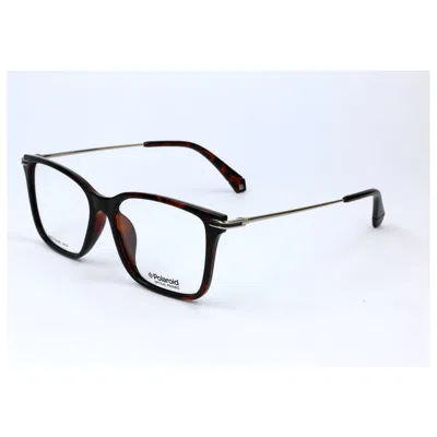 Polaroid Men's 53mm Silver Opticals In Black