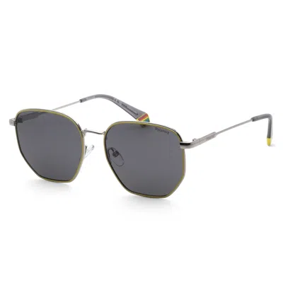 Polaroid Men's 56mm Yellow Palladium Sunglasses Pld6214-s-x-ku2-56
