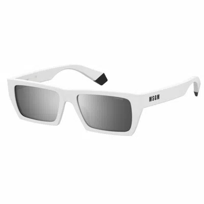 Polaroid Men's Sunglasses  Pld Msgm 1_g 53ccpex Gbby2 In White
