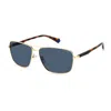 Polaroid Metal Men's Sunglasses In Gold