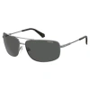 Polaroid Metal Men's Sunglasses In Grey