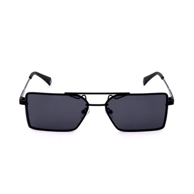 Polaroid Metal Sunglasses In Black