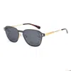 Polaroid Gold Metal Sunglasses In Gold