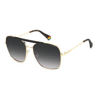 Polaroid Metal Women's Sunglasses In Black
