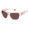 Polaroid Multicolor Resin Sunglasses In Pink
