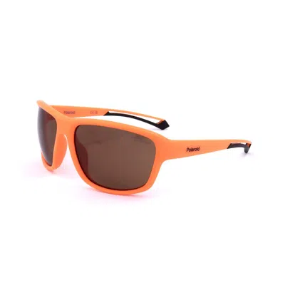 POLAROID ORANGE RESIN SUNGLASSES