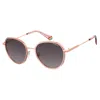 Polaroid Pink Metal Sunglasses In Multi
