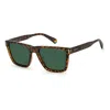 Polaroid Plastic Men's Sunglasses In Brown