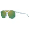 Polaroid Plastic Sunglasses In White