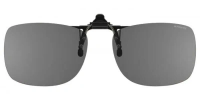 Polaroid Pld 0003/c-on Clip-on Only Polarized Dl5/y2 Men's Sunglasses Grey Size 59 In Gray