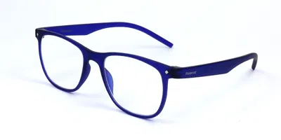Polaroid Pld 0019/r/ch Readers Rct Men's Glasses Blue Size +1.50 - Free Lenses - Blue Light Block Available In Matte Blue