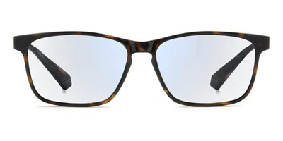 Polaroid Pld 0038/r/bb Reader 086/g6 Blu-light Block Occhiali Da Vista Tartarugatishell Per Uomo (solo Montat In Brown